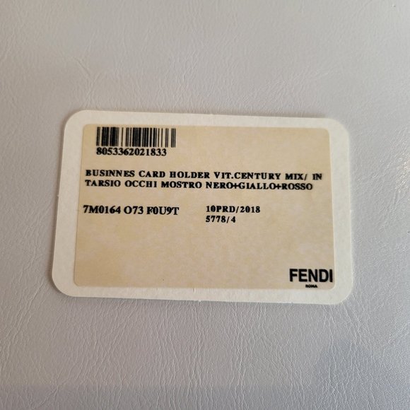Fendi Business Card Holder - Picture 3 of 9